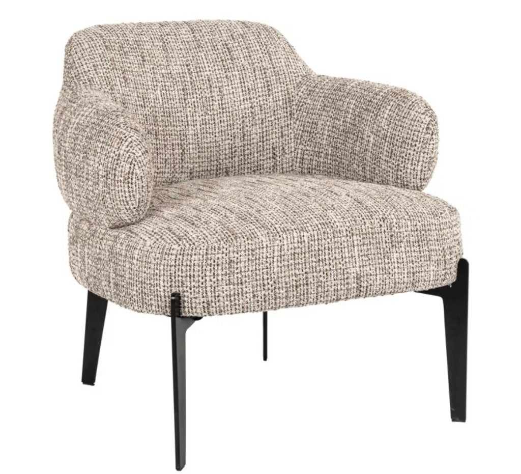 Richmond Interiors Fauteuil Venus trendy nature, Ophalen, Hout, Nieuw, 75 tot 100 cm