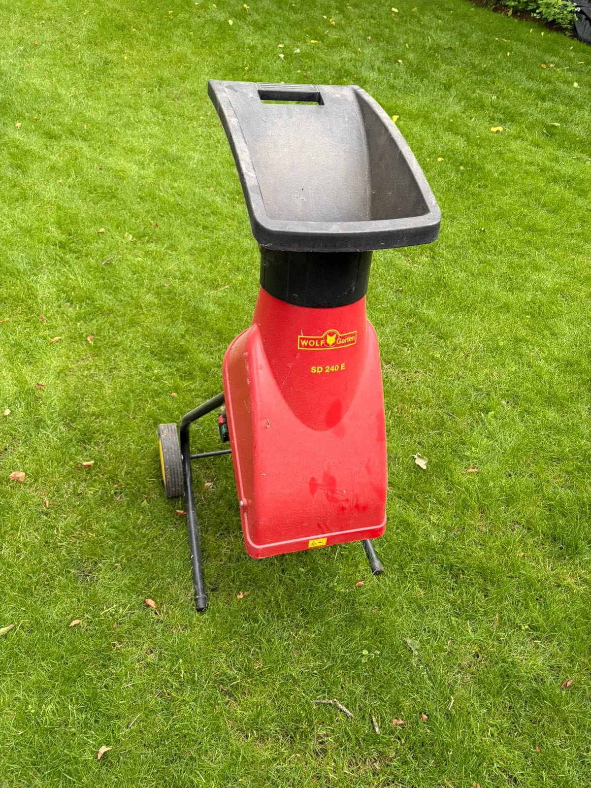 Wolf garten SD 240 E hakselaar, Tuin en Terras, Hakselaars, Ophalen, Gebruikt, Elektrisch