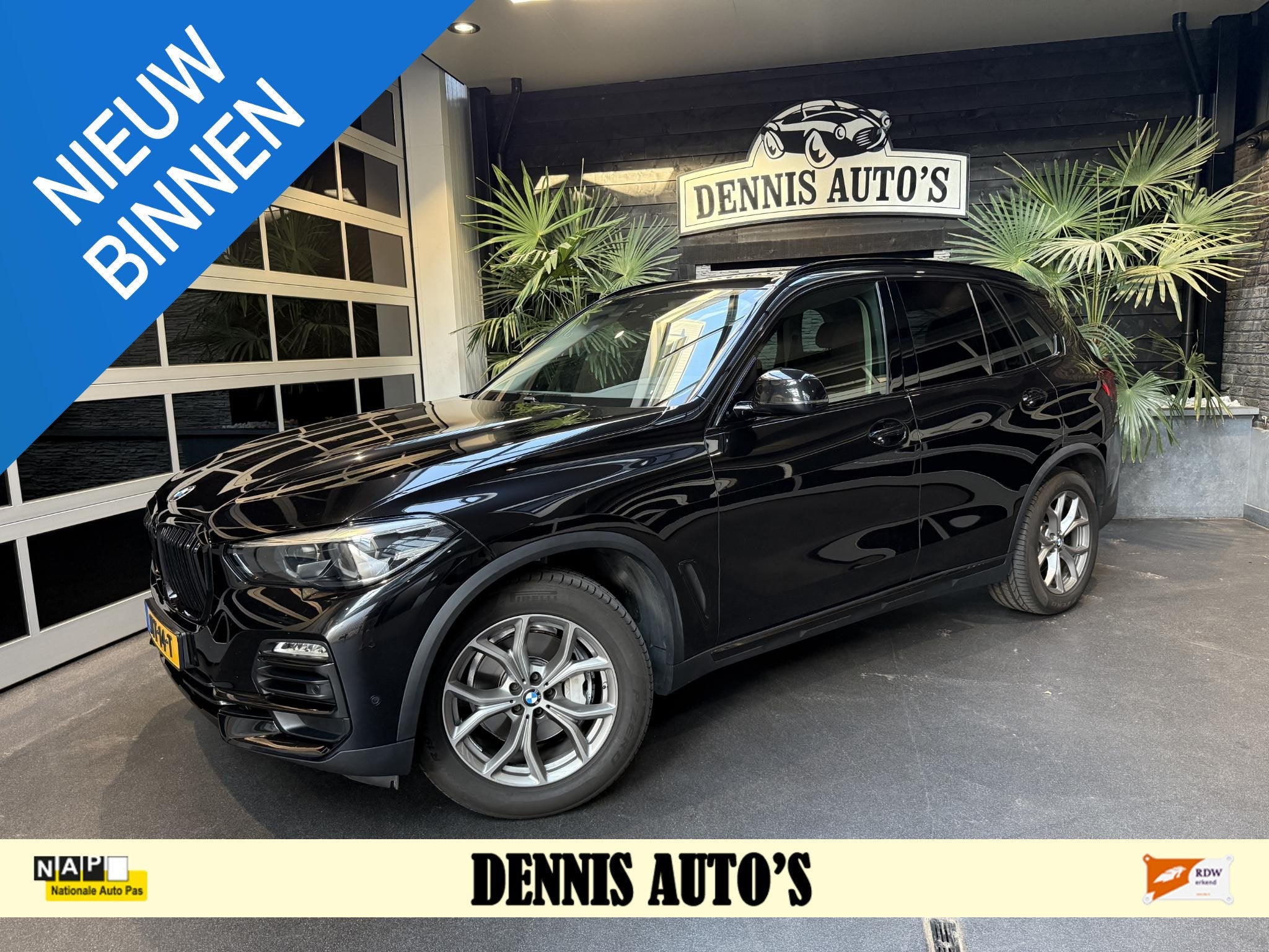 BMW X5 xDrive40i High Executive Panoramadak!, Auto's, BMW, Gebruikt, Leder, 2998 cc, SUV of Terreinwagen