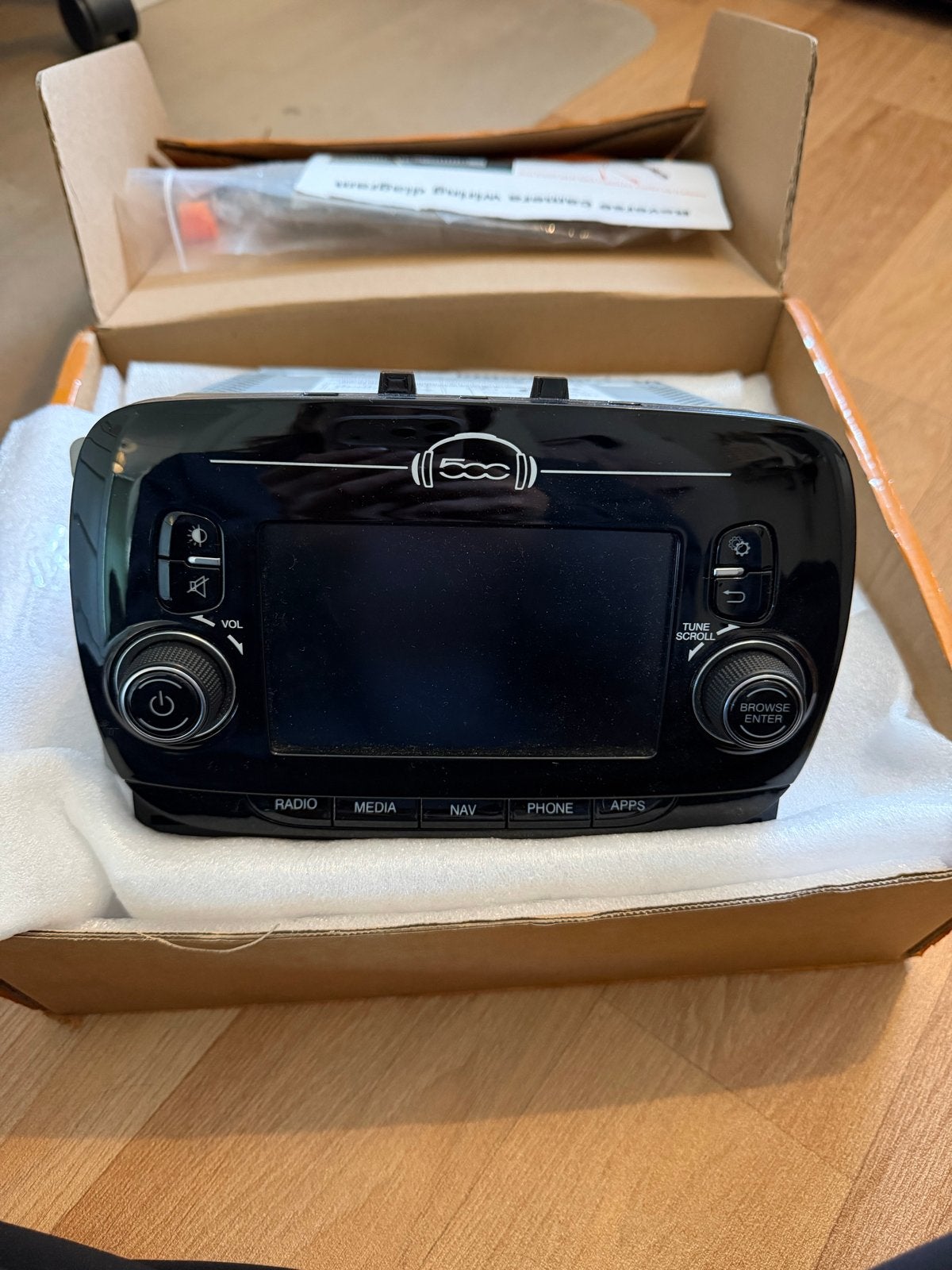Fiat 500C Continental VP2 ECE NAV Radio Navigatie, Ophalen of Verzenden, Gebruikt, Fiat