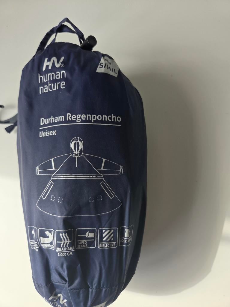 Human Nature Durham Regenponcho Unisex S/M/L, Ophalen of Verzenden, Zo goed als nieuw