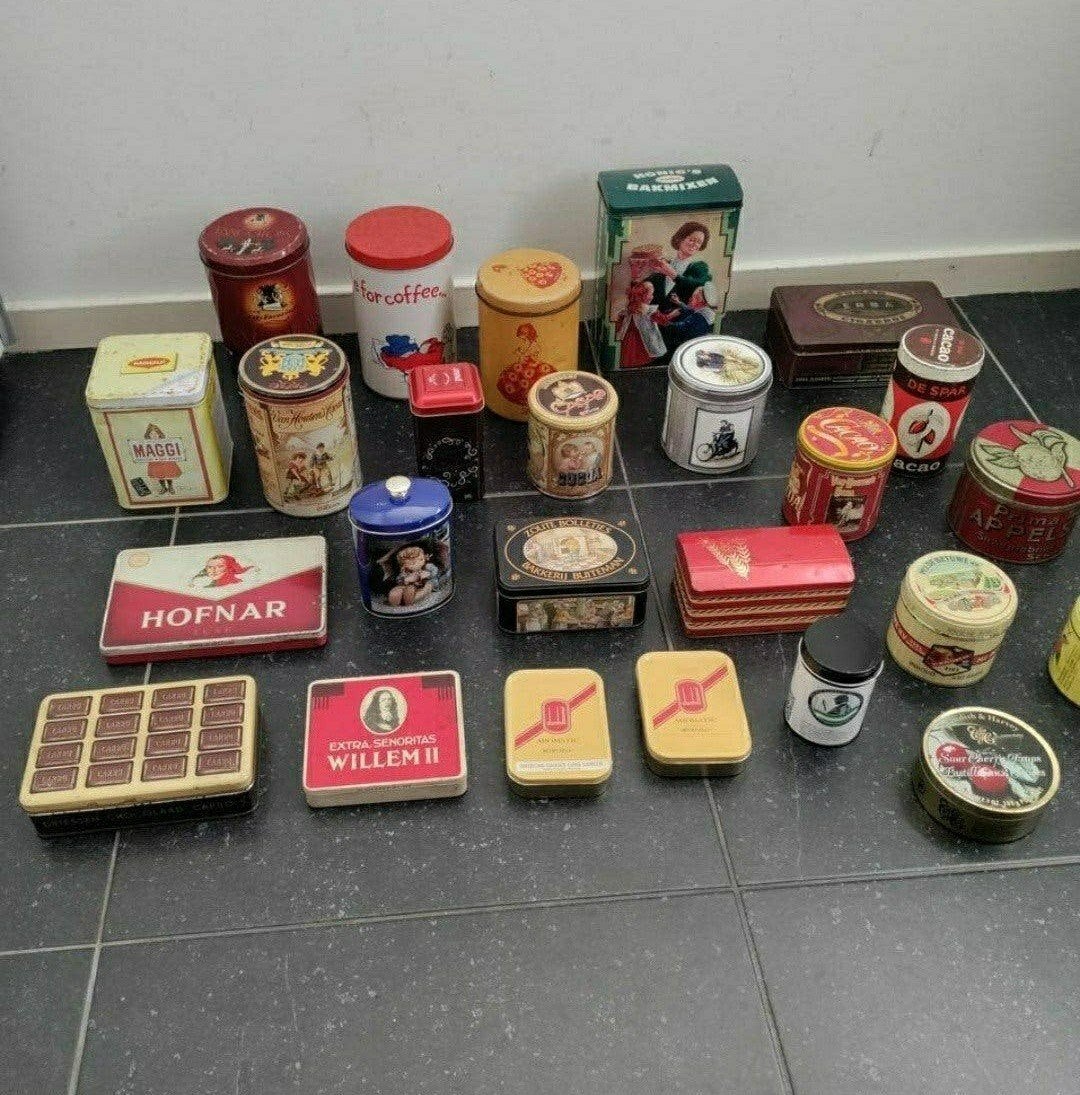 Hofnar,Paula,CARRO,DUNHILL,ERBA,TANGO,AH,Driessen,Blikken, Verzamelen, Ophalen of Verzenden, Gebruikt