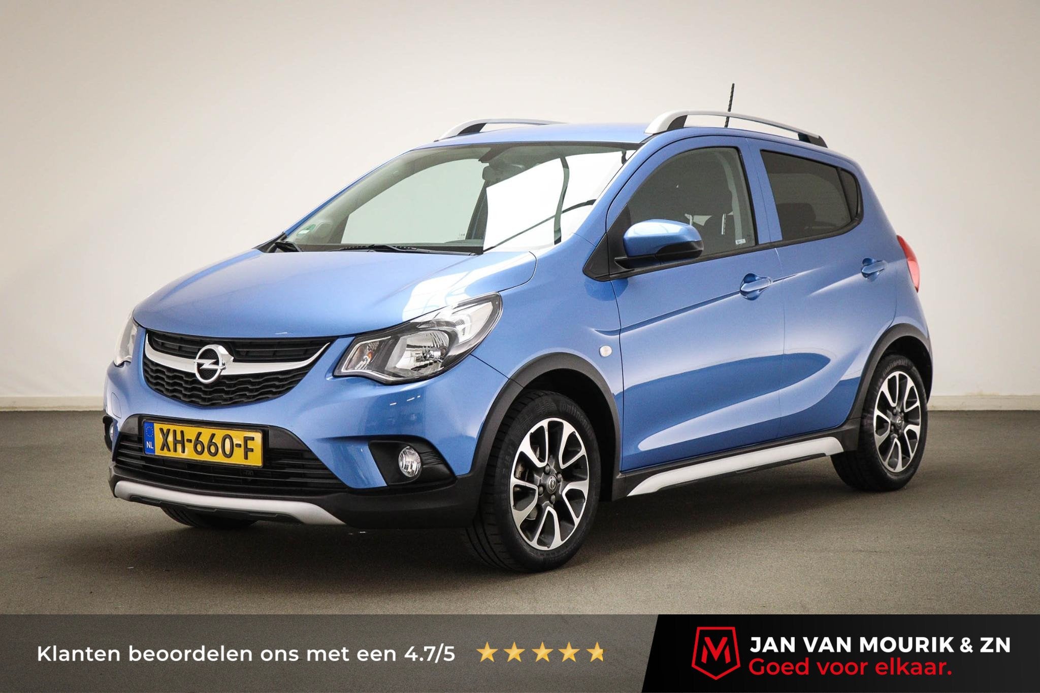 Opel KARL 1.0 Rocks Online Edition | INTELLILINK PACK | AIRC, Voorwielaandrijving, 839 kg, Stof, Gebruikt
