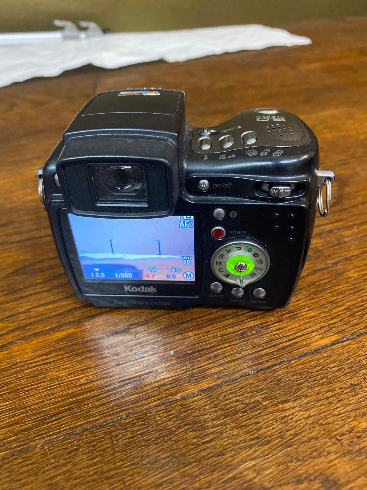 Kodak EasyShare DX7590 - Flitser defect, camera werkt verder, Ingebouwde flitser, Gebruikt, Verzenden, 8 keer of meer