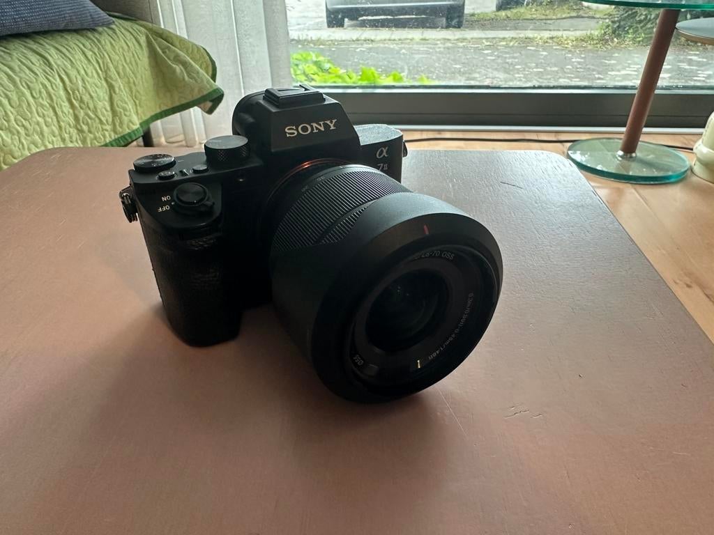 Sony a7ii set with godox v860 2 flashes, Ophalen of Verzenden, Zo goed als nieuw, Sony, Geen optische zoom