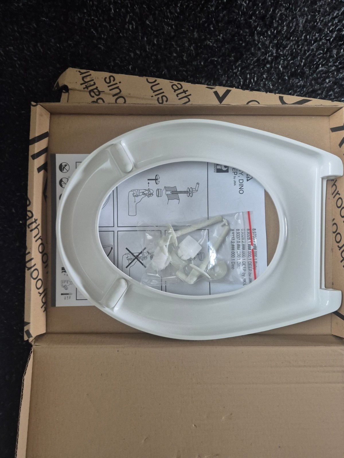 2x JIKA BABY kinder Toiletzitting - Nieuw in doos, Ophalen of Verzenden, Nieuw, Toilet