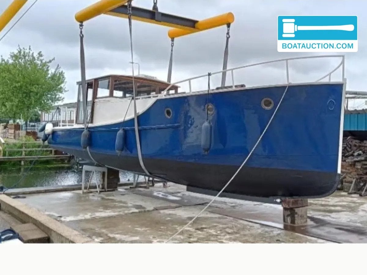 Bakdekker 1150 nu in de online veiling., Watersport en Boten, Gebruikt, Binnenboordmotor, Diesel, Boegschroef