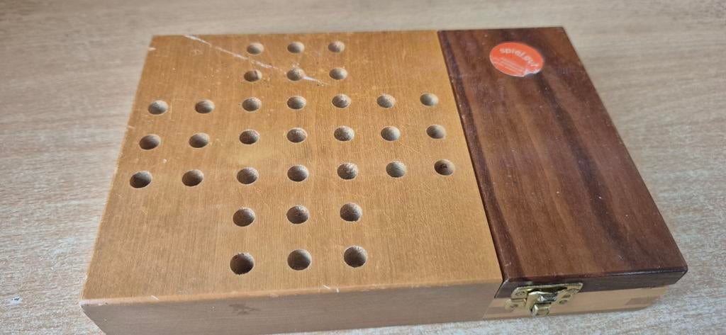 Houten Solitaire spel, Ophalen of Verzenden