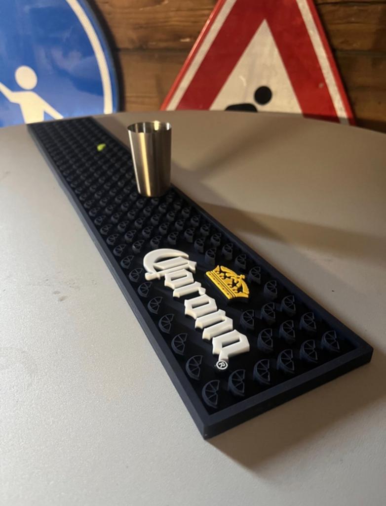Corona bar runner / biermat, Ophalen of Verzenden, Xx, Xx, Xx