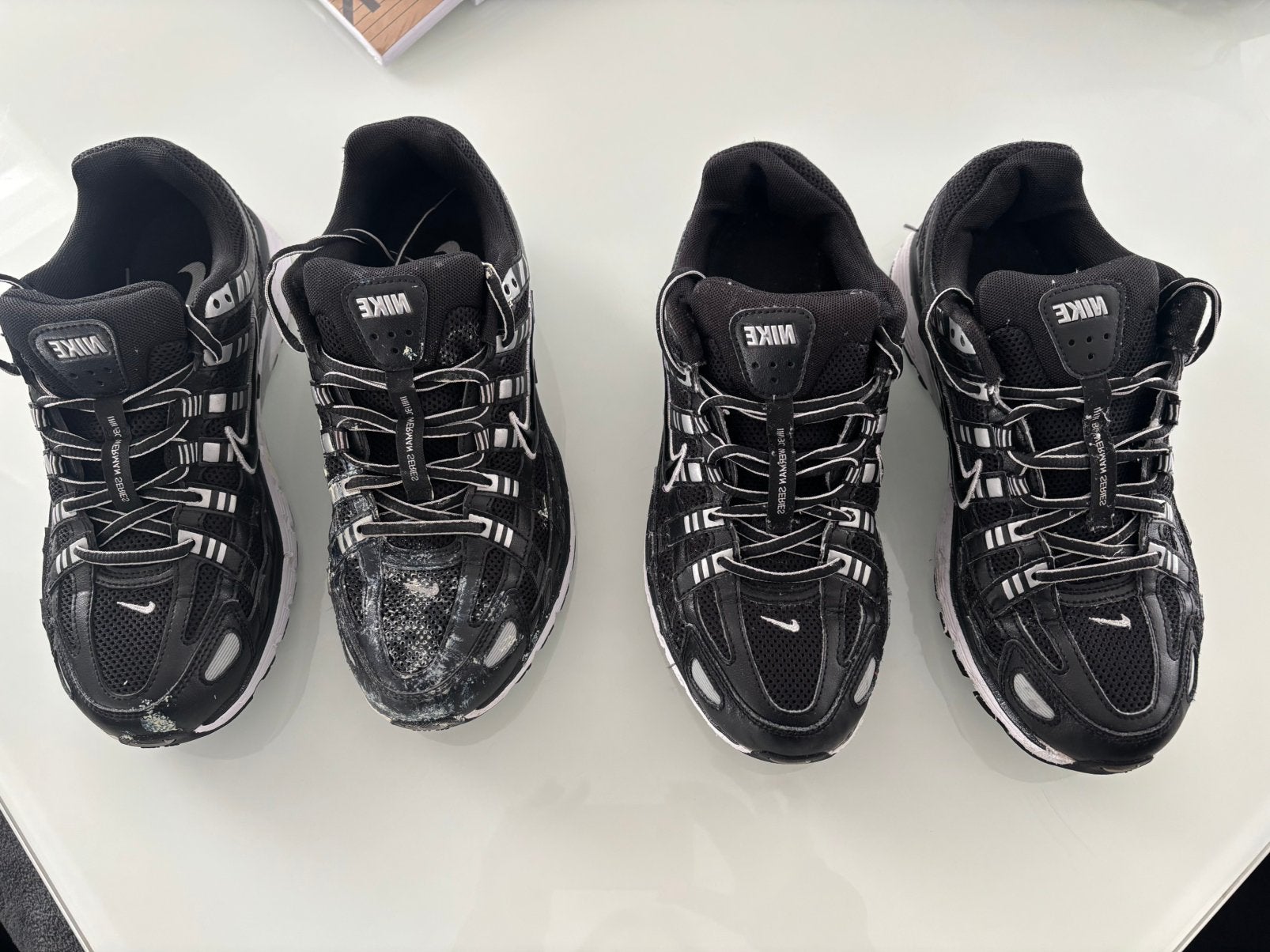 Nike P-6000 SE – 2 paar – zwart, Sport en Fitness, Ophalen of Verzenden, Zo goed als nieuw, Schoenen