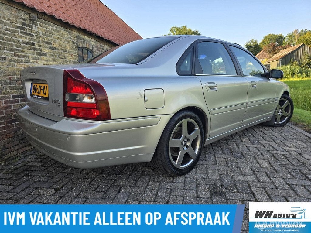 Volvo S80 2.9 T6 Geartronic Elite, Auto's, Volvo, 2922 cc, Stoelverwarming, Euro 4, Zilver of Grijs