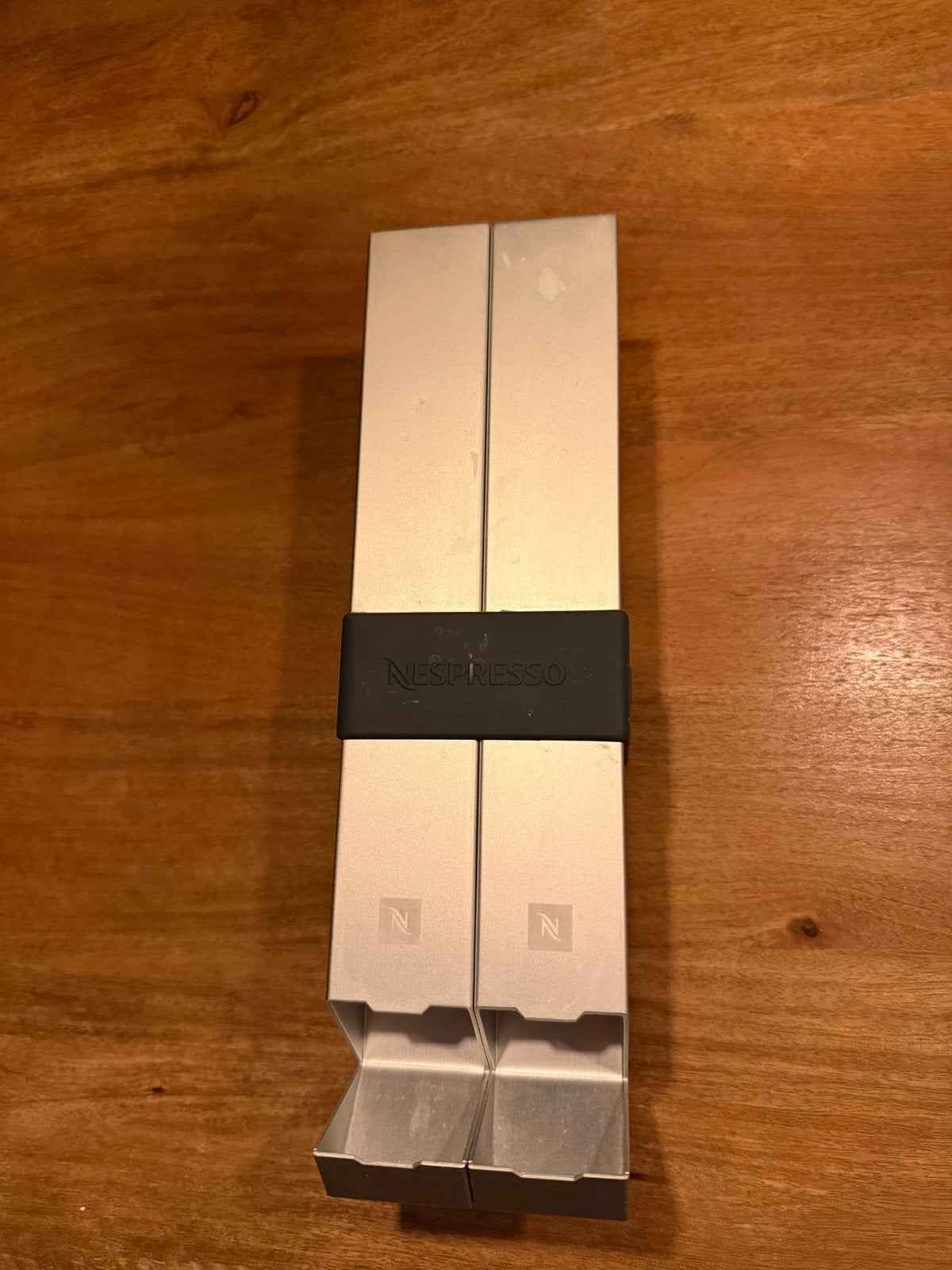 Nespresso capsulehouder - Zilverkleurig, Zilver, Ophalen of Verzenden, Metaal, Overige merken