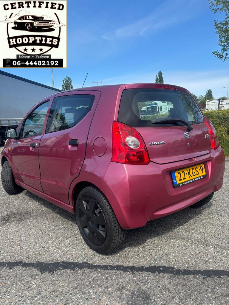 Suzuki Alto 1.0 2009 5 Deurs Roze GOED ONDERHOUDEN Rijklaar!, Auto's, Voorwielaandrijving, 200 kg, Overige kleuren, 4 stoelen