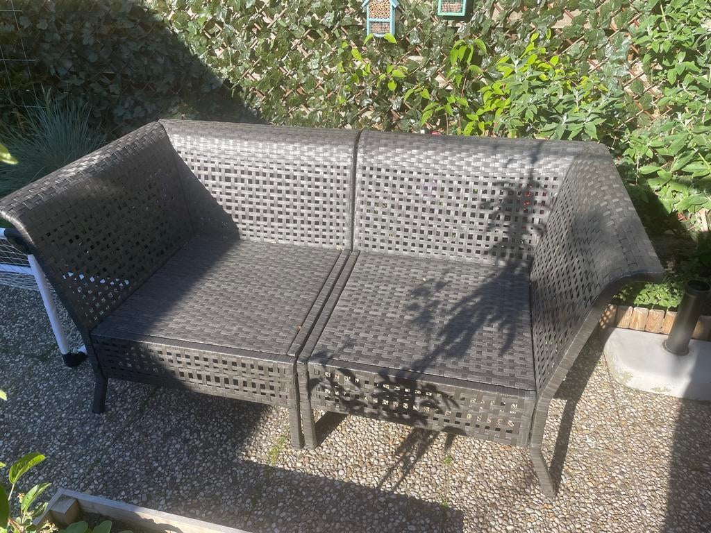 Gratis af te halen: Tuinbank, Tuin en Terras, Gebruikt, Loungeset, Wicker, Bank