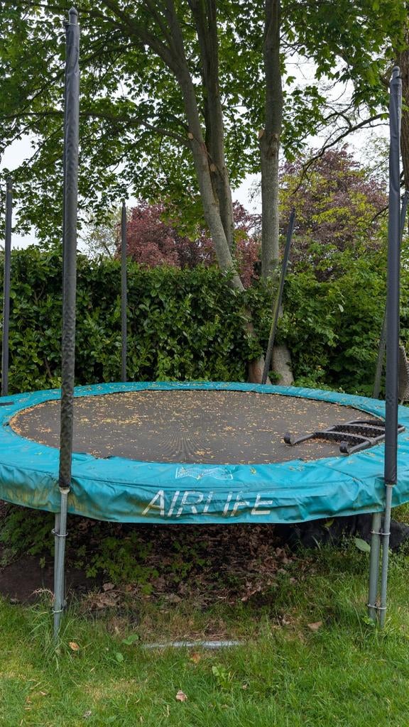 Trampoline Airlife met trappetje, Kinderen en Baby's, Speelgoed | Buiten | Trampolines, Ophalen, Gebruikt