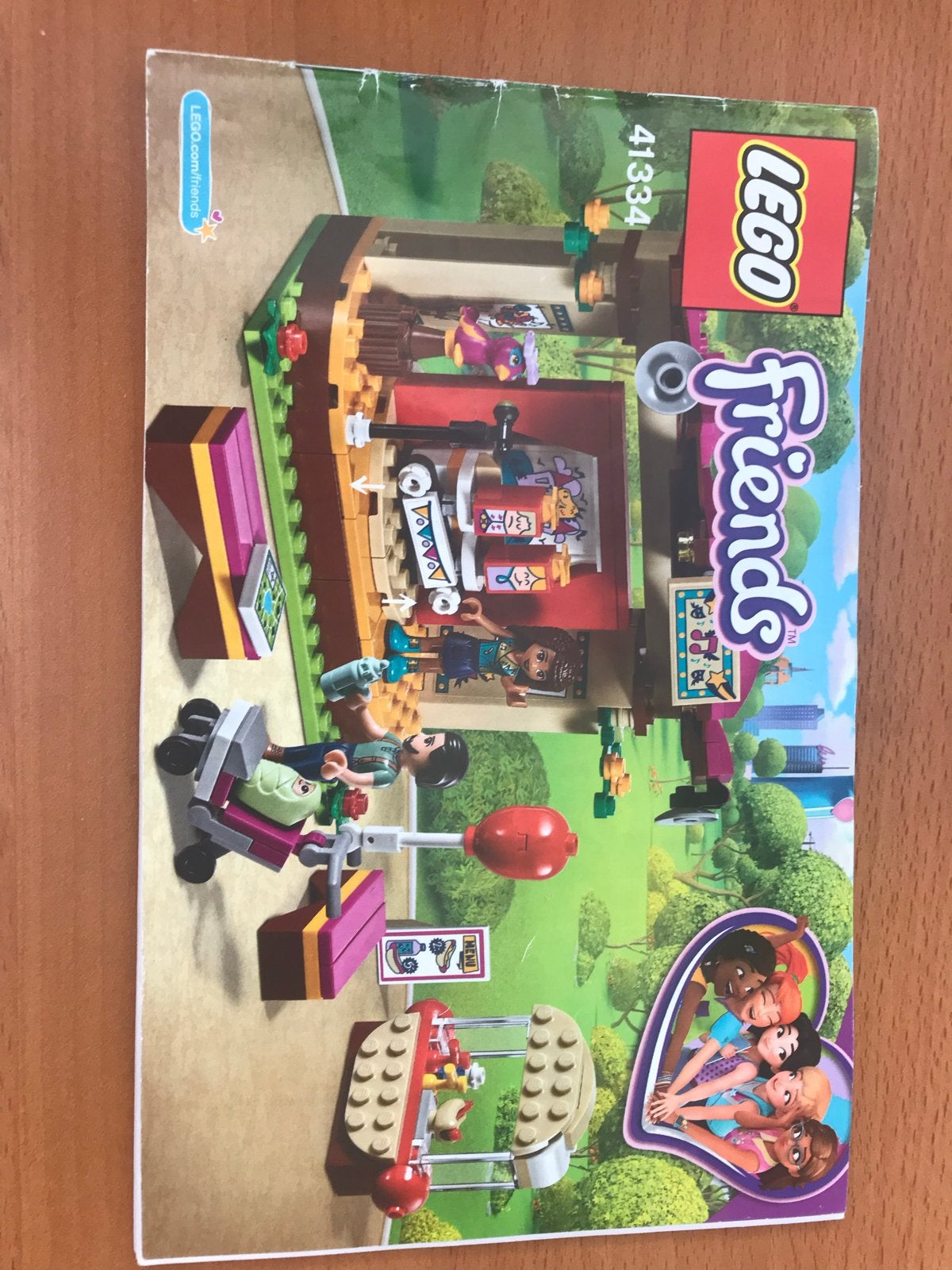 LEGO Friends 41334 Andrea's Park Optreden, Lego, Friends, Ophalen of Verzenden, Zo goed als nieuw