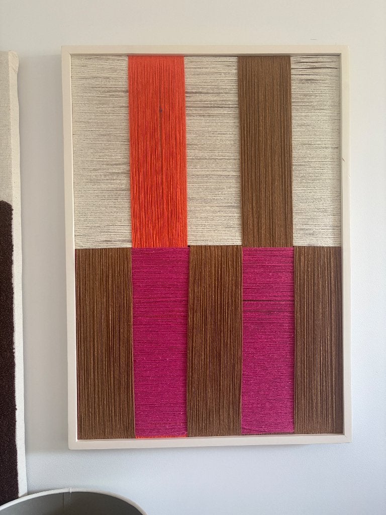 Wanddecoratie Karwei, Ophalen, Schilderij, Zo goed als nieuw, Bruin