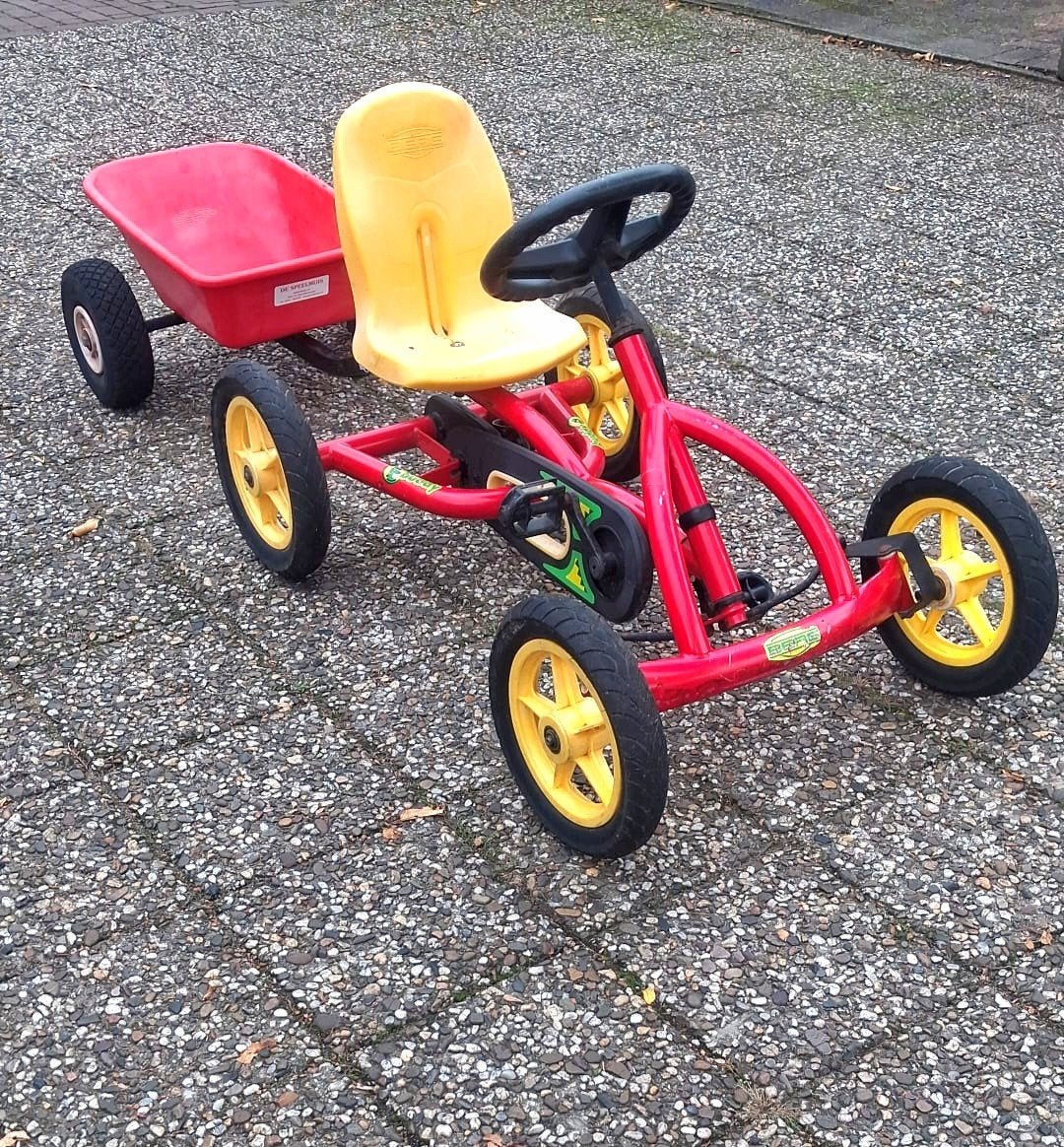 berg buddy + aanhanger leeftijd 3 tm 8 jaar, Ophalen, Gebruikt, Berg, Met kar of aanhanger