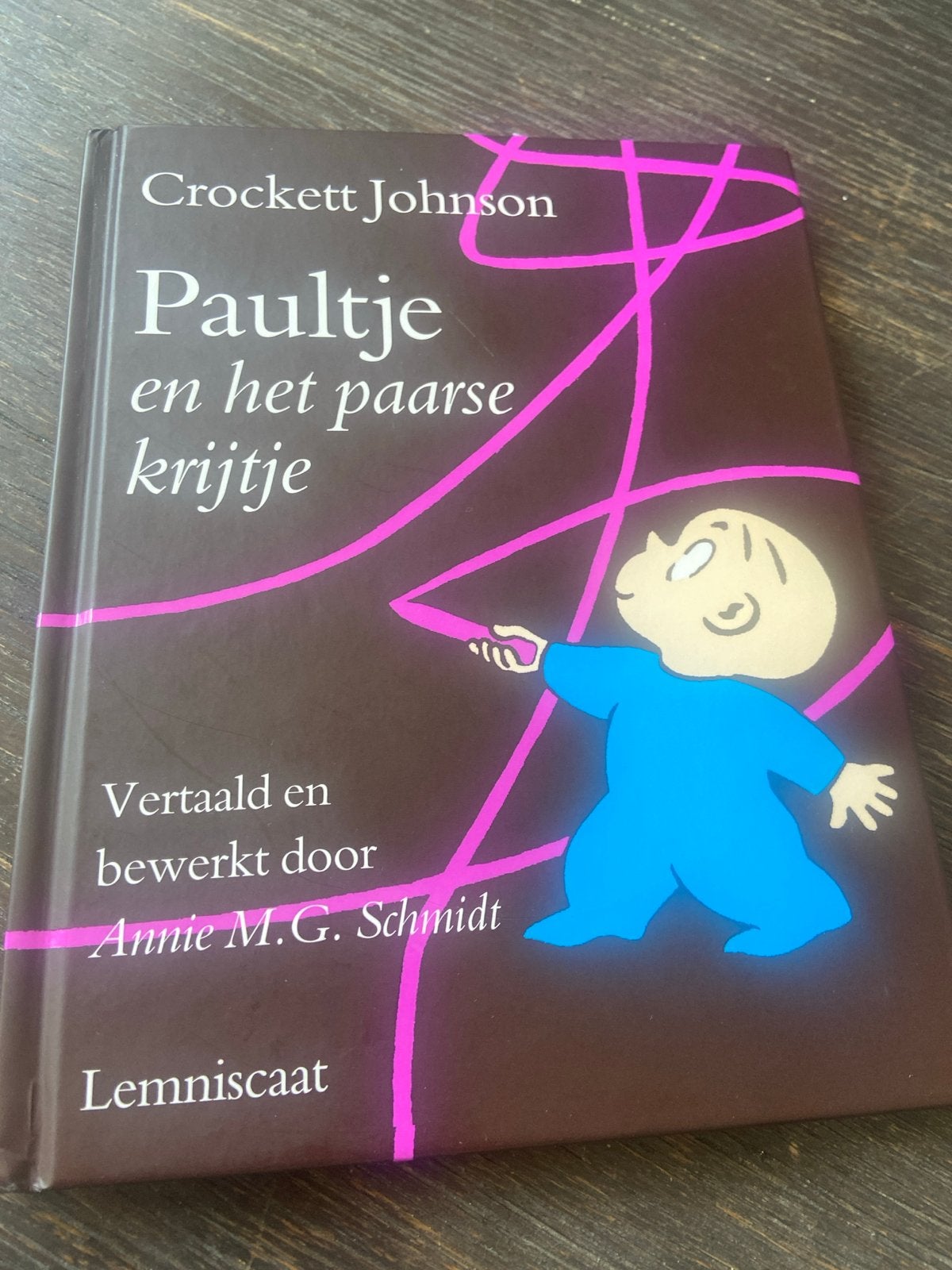 Paultje en het paarse krijtje - Crockett Johnson, Ophalen of Verzenden, Zo goed als nieuw, Fictie algemeen