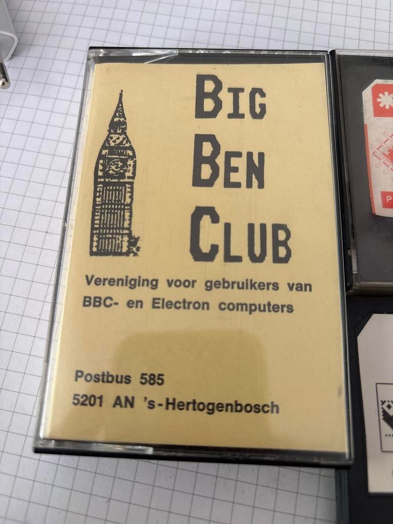 Big Ben Club Cassette - BBC & Electron Computers, Ophalen of Verzenden, Zo goed als nieuw