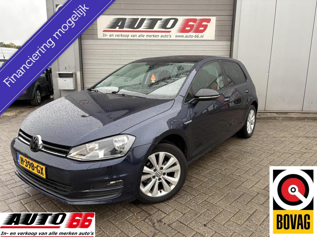 Volkswagen Golf 1.2 TSI Highline 5drs APK tot 04-2027, Voorwielaandrijving, Stof, Gebruikt, Zwart