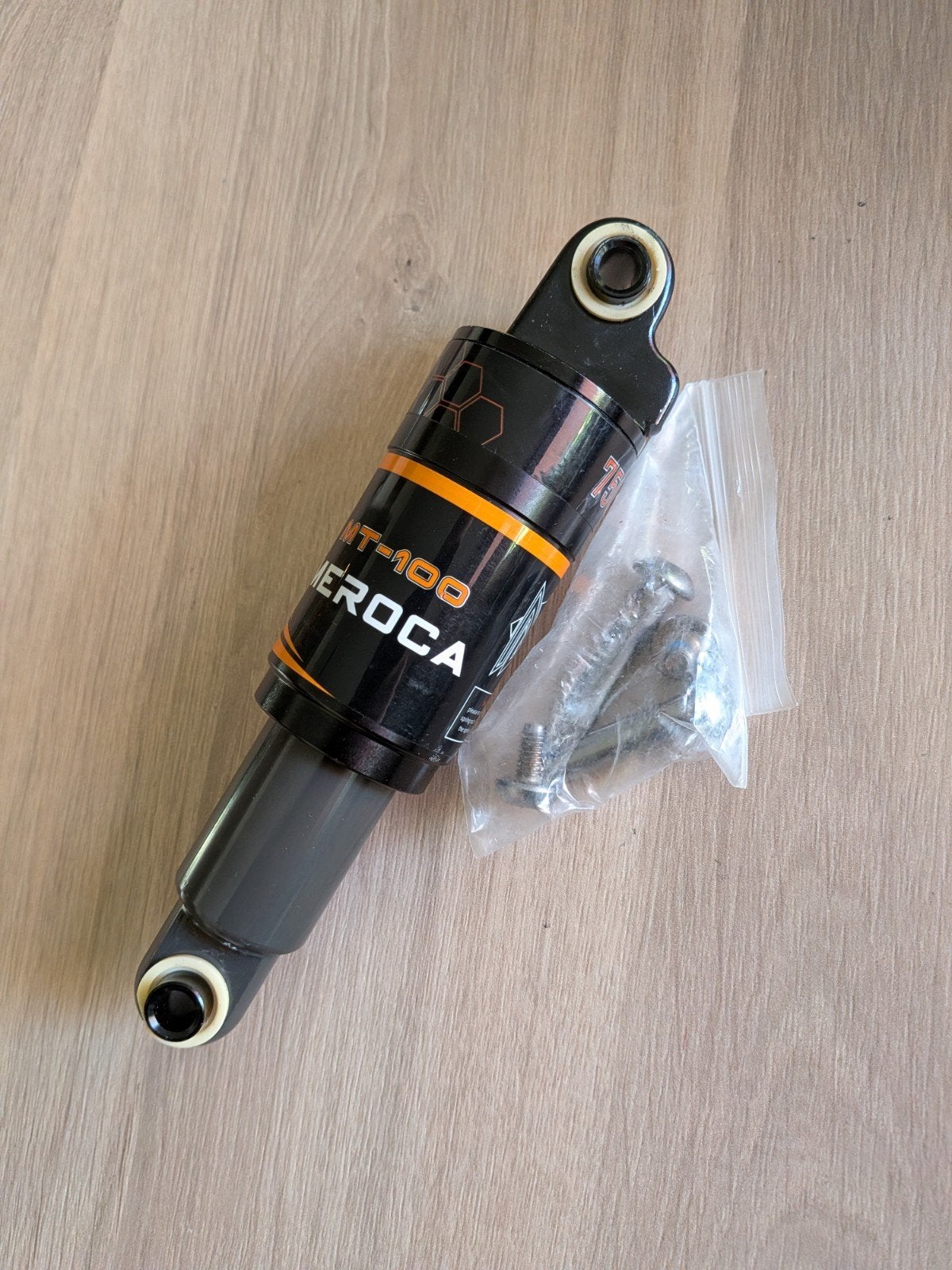 Meroca MT-100 Mountainbike Schokdemper 190mm 750LB, Ophalen of Verzenden, Zo goed als nieuw, Aluminium