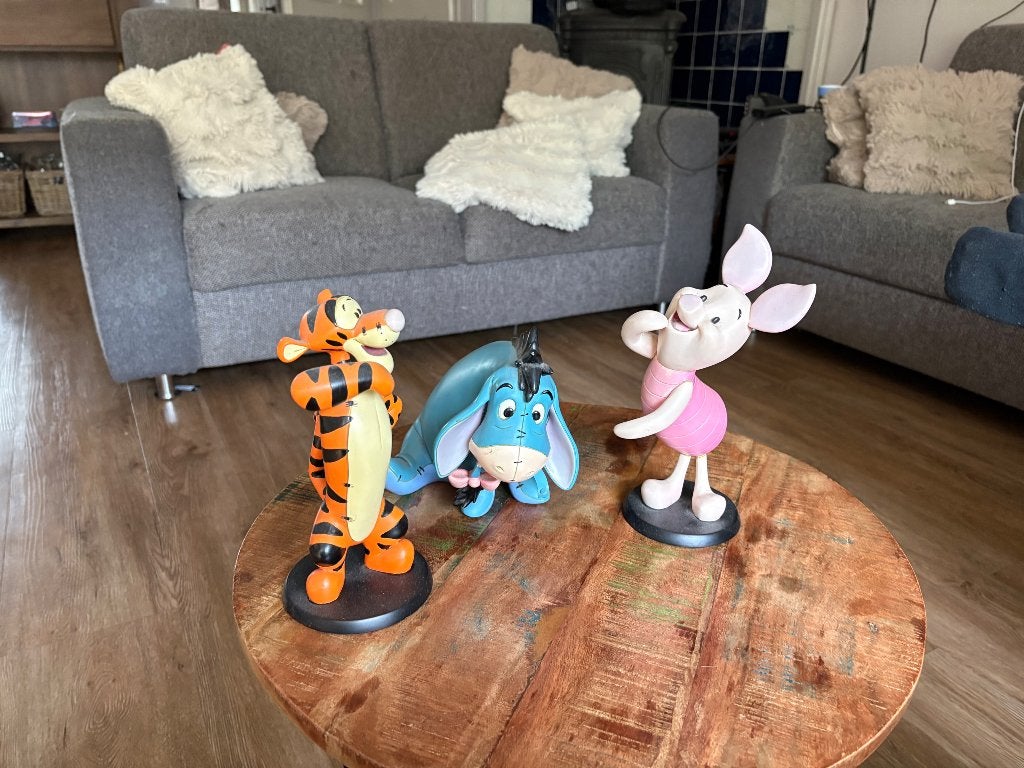 Disney Winnie de Poeh: Teigetje, Iejoor en Knorretje, Ophalen, Winnie de Poeh of vrienden, Zo goed als nieuw, Beeldje of Figuurtje
