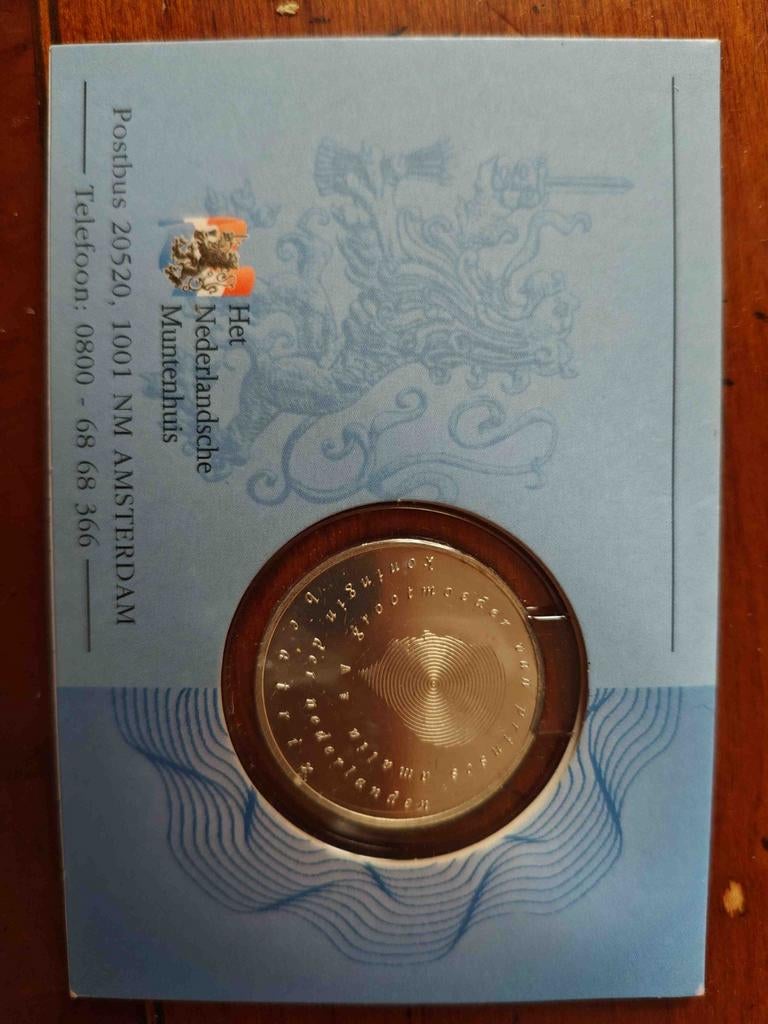 Zilveren UNC €10 munt op coincard - Amalia, Postzegels en Munten, Munten | Europa | Euromunten, Zilver, Overige landen, Ophalen of Verzenden