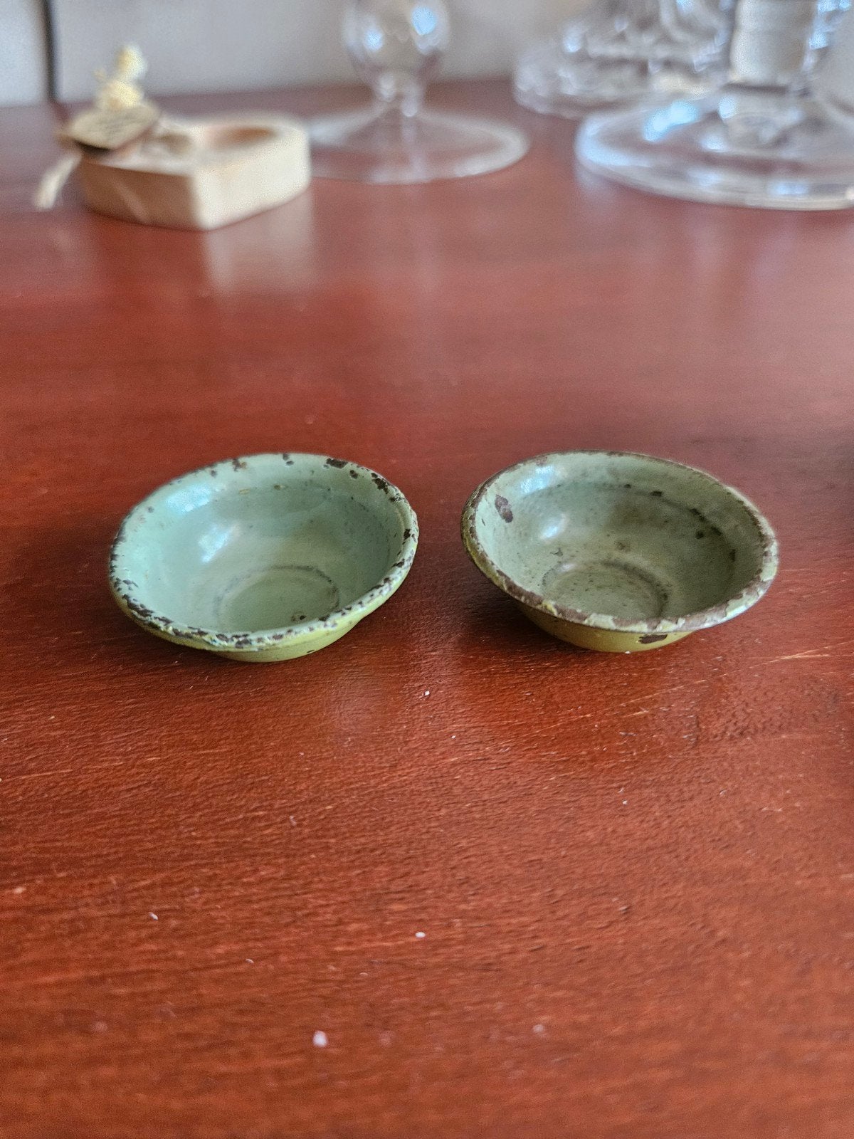 Decoratieve mini emmer en schaaltjes, Ophalen of Verzenden
