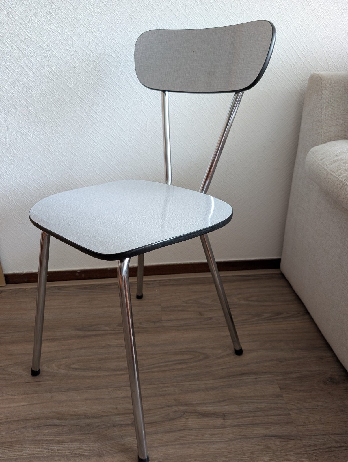 formica stoel wit, Ophalen, Gebruikt, Wit, Eén