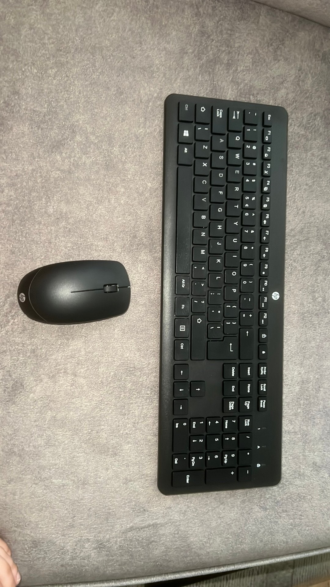 HP toetsenbord en muis, Computers en Software, Toetsenborden, Ophalen of Verzenden, Zo goed als nieuw, Draadloos, Qwerty