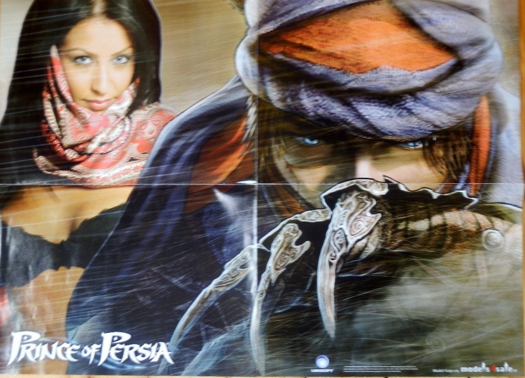 So259 poster prince of persia, Verzamelen, Ophalen of Verzenden, Zo goed als nieuw, A1 t/m A3, Film en Tv