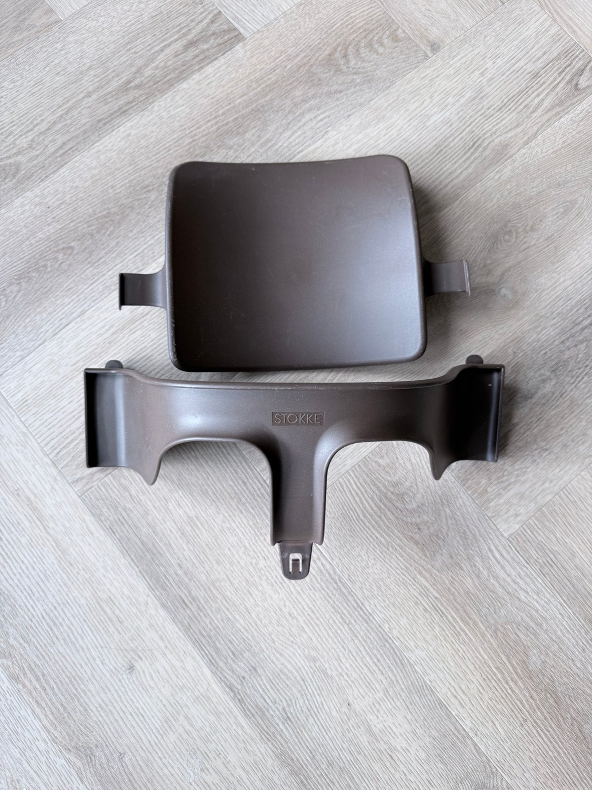 Stokke Tripp Trapp Babyset V3 walnut brown walnoot bruin, Ophalen of Verzenden, Meegroeistoel, Stoelverkleiner