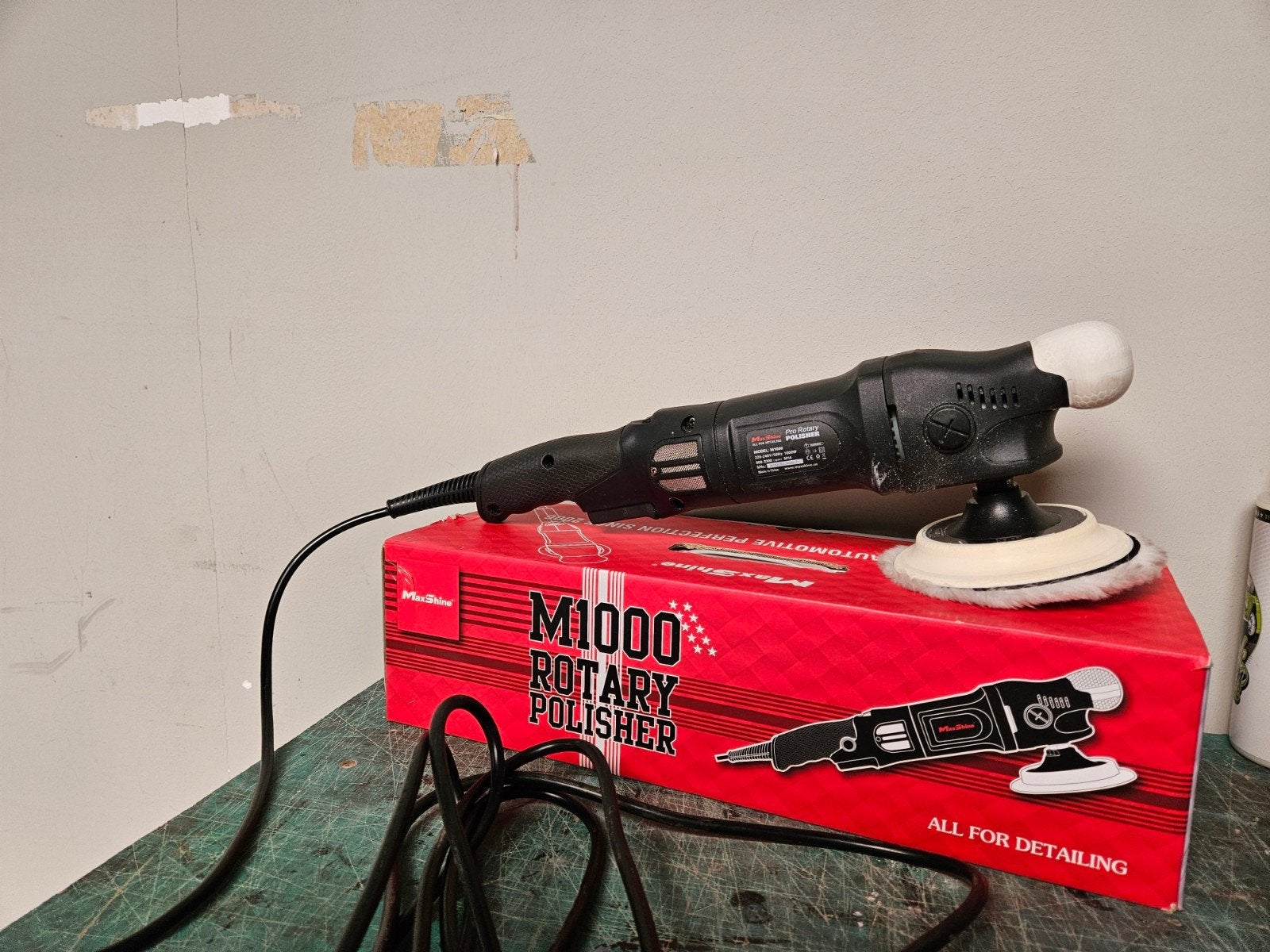 MaxShine M1000 Pro Rotary Polisher - gebruikt, Ophalen of Verzenden, Gebruikt