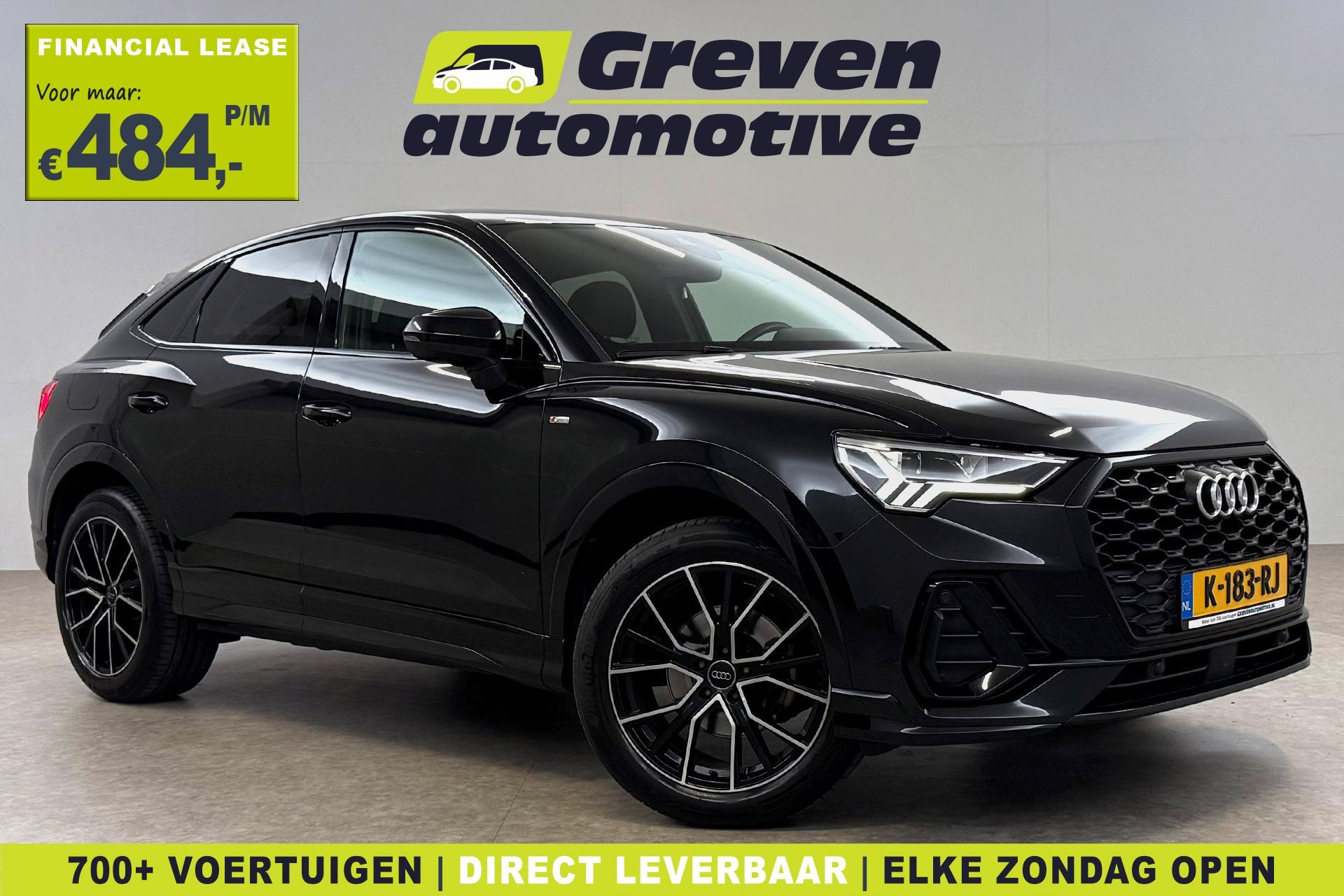 Audi Q3 Sportback 35 TFSI S-Line | Virtual | B&O | Carplay |, Auto's, Euro 6, 4 cilinders, 150 pk, 1505 kg