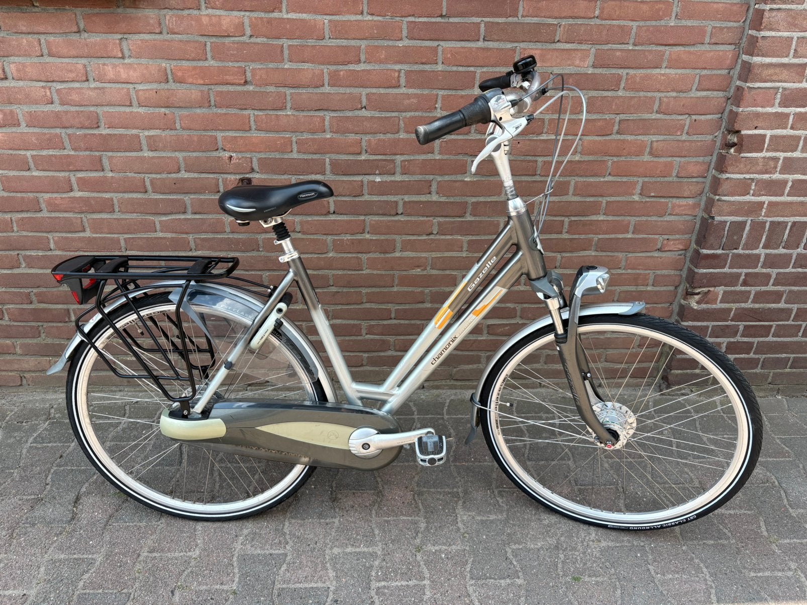 Te koop mooie Gazelle Chamonix damesfiets 53cm 8versn, Ophalen, Versnellingen, Gazelle, 53 tot 56 cm