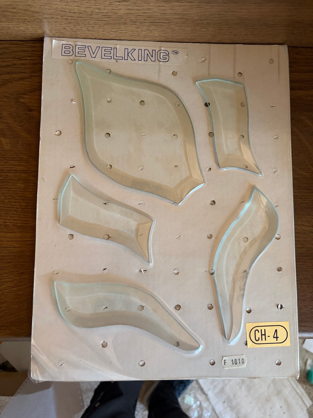 41x Bevel King Glas Bevel Clusters – Tiffany / Glas-in-Lood, Hobby en Vrije tijd, Ophalen of Verzenden, Gebruikt