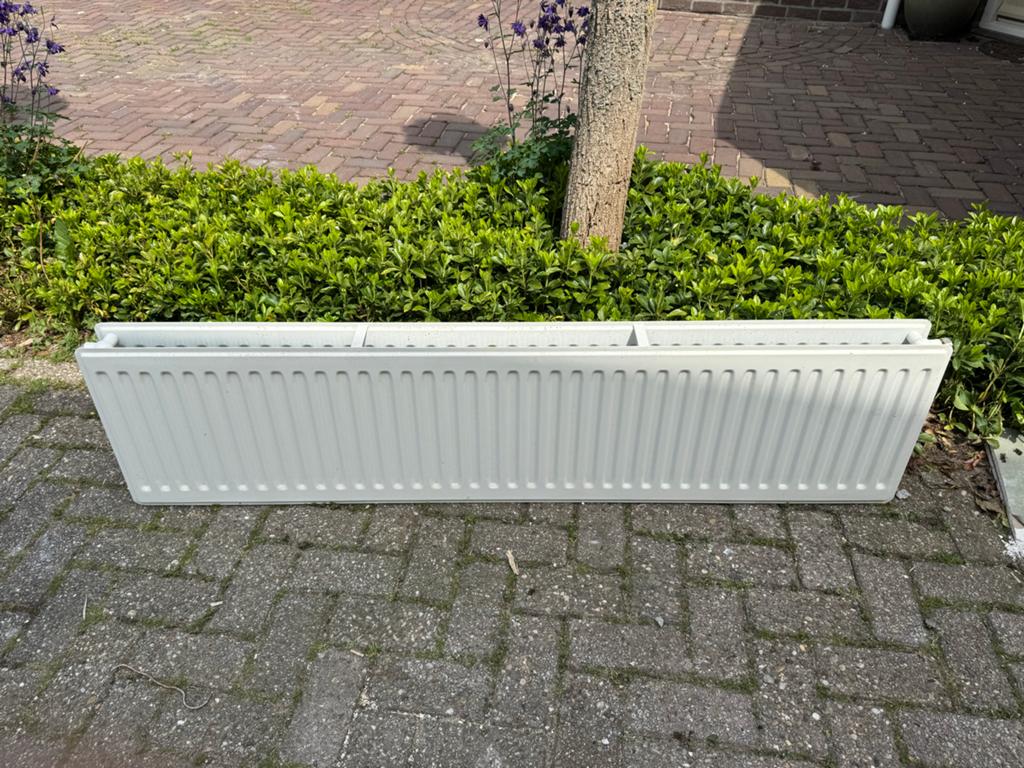 2 radiatoren, 40 bij 160 cm, Doe-het-zelf en Verbouw, Verwarming en Radiatoren, Ophalen, 30 tot 80 cm, Radiator, 150 cm of meer
