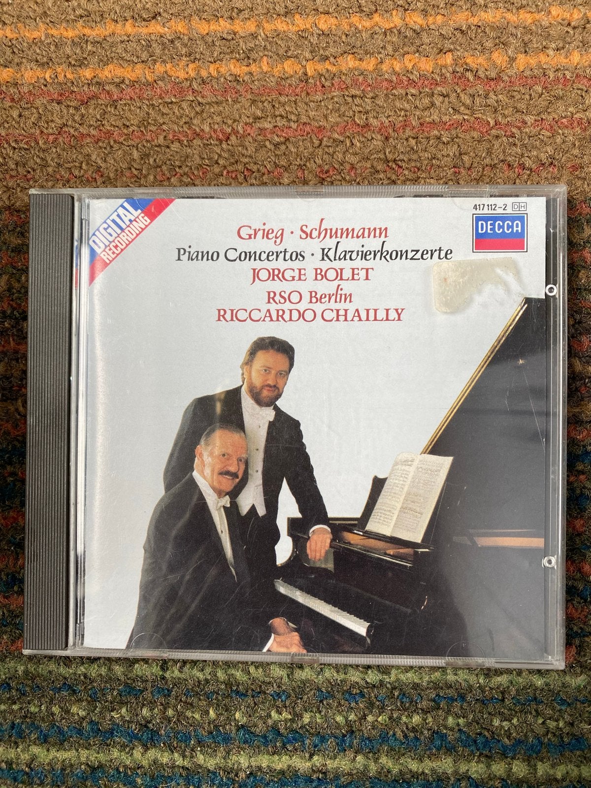 Grieg & Schumann: Piano Concertos - Jorge Bolet CD, Ophalen, Gebruikt, Soloconcert, Romantiek