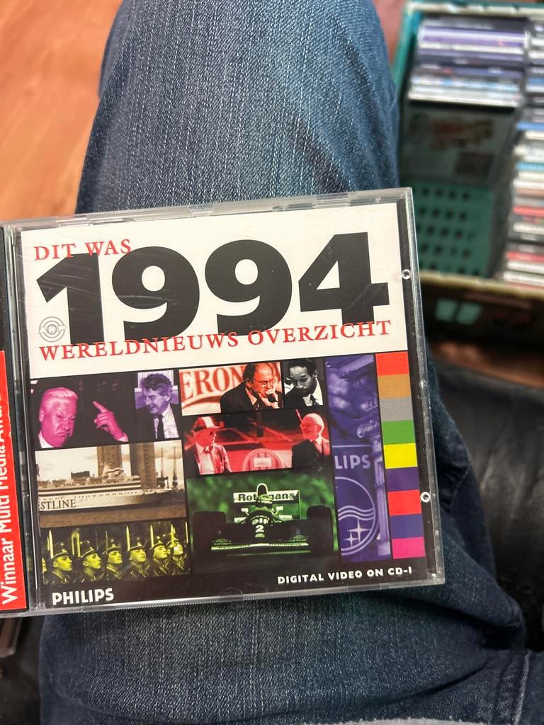 Dit Was 1994 Wereldnieuws Overzicht CD-i Philips, Ophalen of Verzenden, Zo goed als nieuw