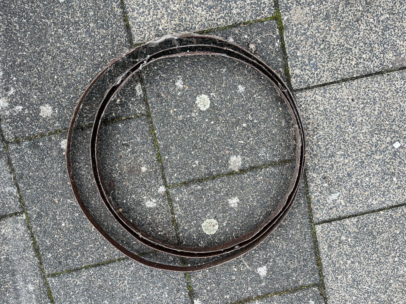 Metalen ringen voor regenton, wijnvat, Ophalen, Gebruikt, Metaal
