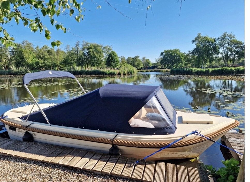 Oudhuijzer 620 sloep met 15 pk Yamaha (2009) - Loosdrecht, Watersport en Boten, Ophalen, Gebruikt, Rondzit, Oud Huijzer