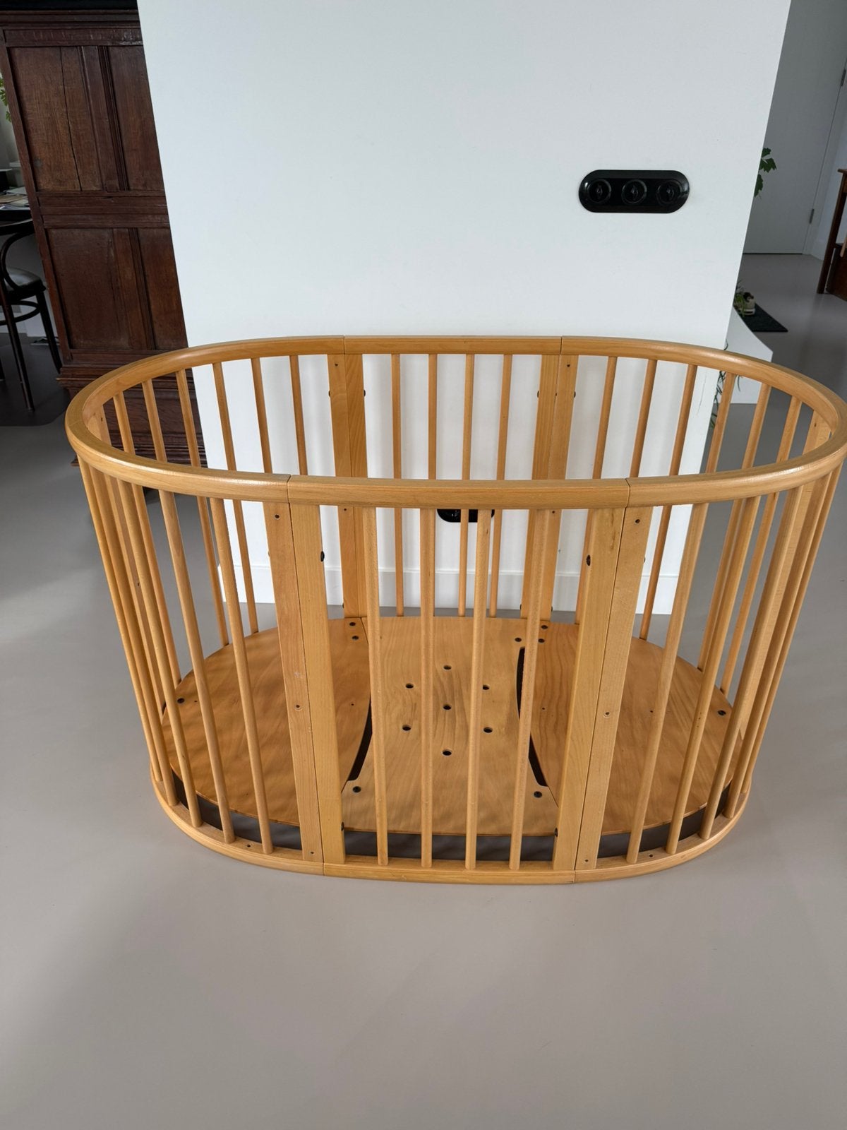 Stokke Sleepi bedje, Kinderen en Baby's, Babywiegjes en Ledikanten, Ophalen, Gebruikt, Ledikant