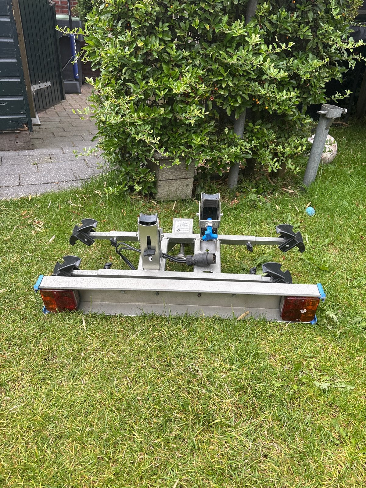Trekhaak fietsendrager voor 2 fietsen, Ophalen, 2 fietsen, Gebruikt, Trekhaakdrager