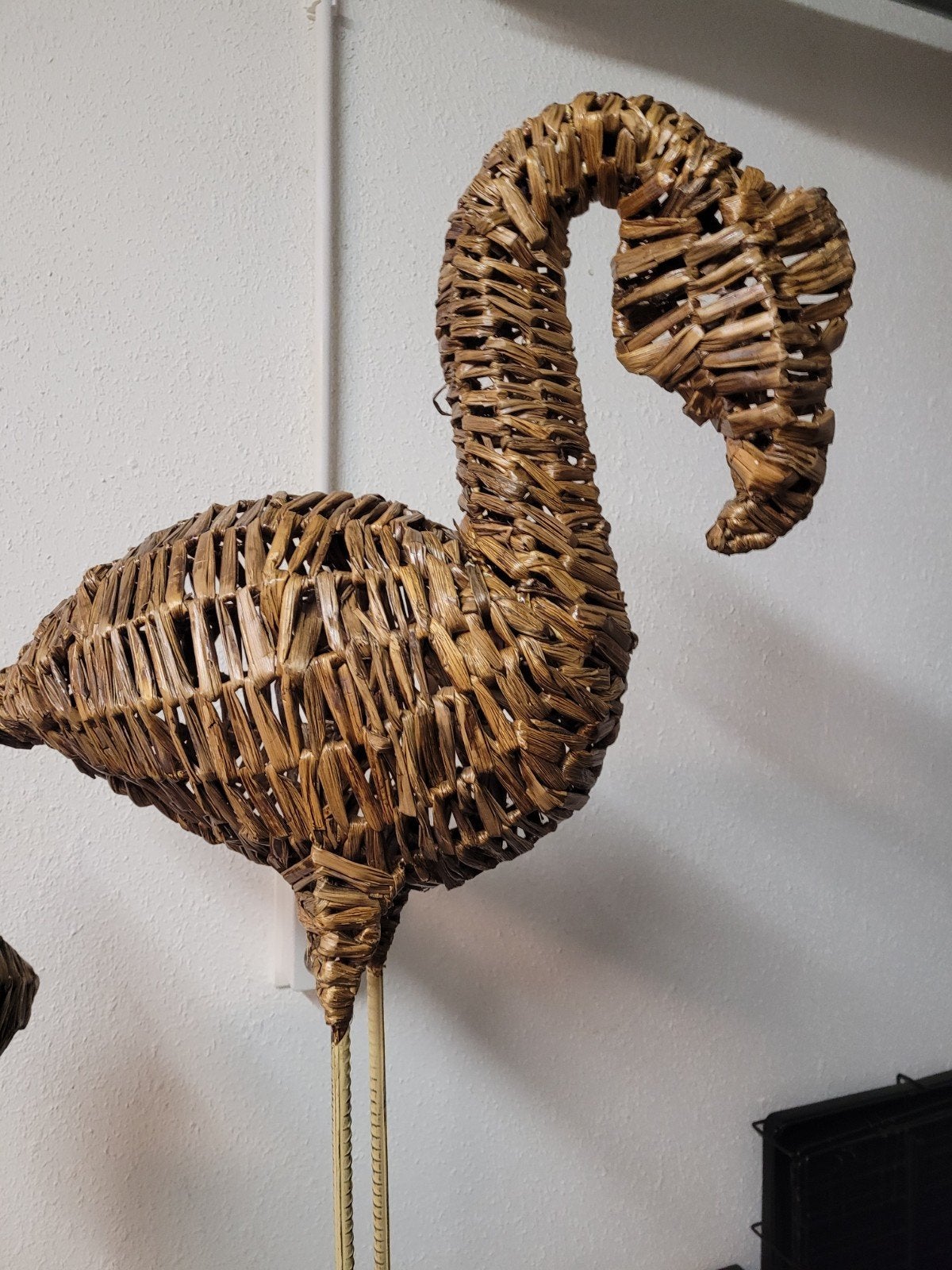Flamingo familie, Ophalen, Boho, Zo goed als nieuw, Natuurlijk materiaal