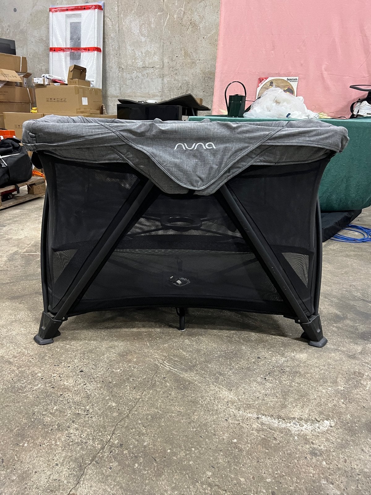 Nuna sena Aire campingbed veel extra’s, Ophalen of Verzenden
