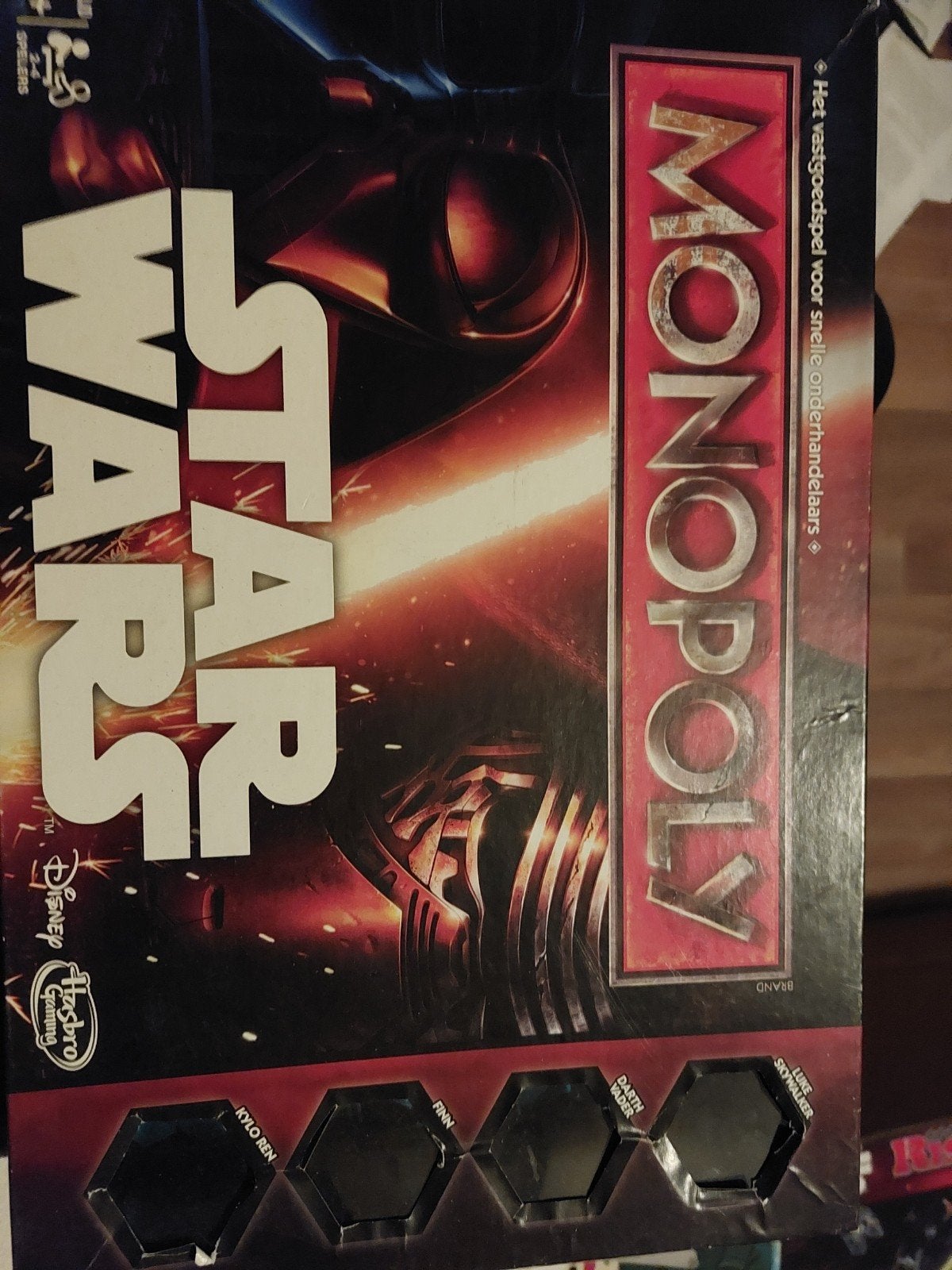 Monopoly Star Wars Editie - Het Vastgoedspel, Een of twee spelers, Ophalen of Verzenden, Gebruikt, Hasbro Gaming
