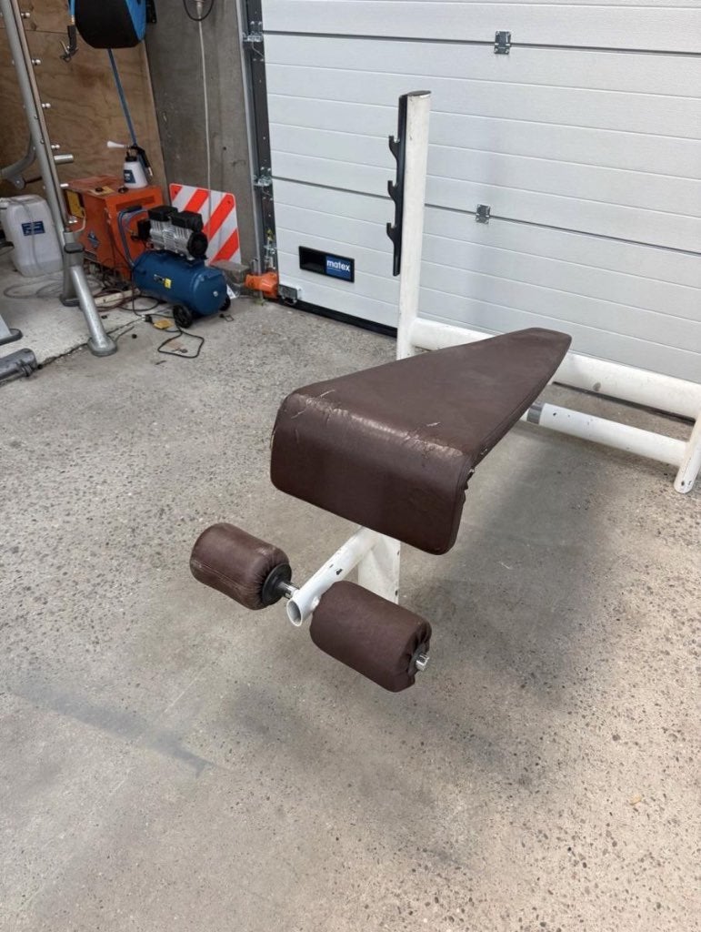 Gym80 Gym 80 decline halterbank / bankdruk / bank / fitness, Gebruikt, -, -, Ophalen of Verzenden