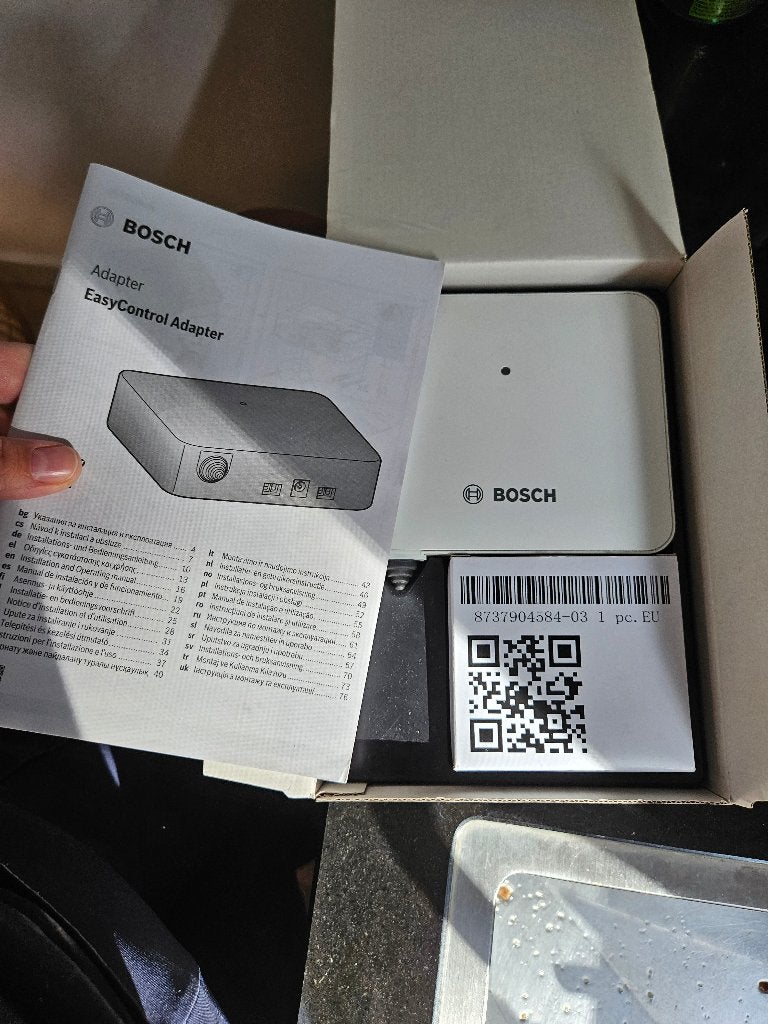 Bosch easycontrol adapter &nefit moduline easy thermostaat, Ophalen of Verzenden, Gebruikt