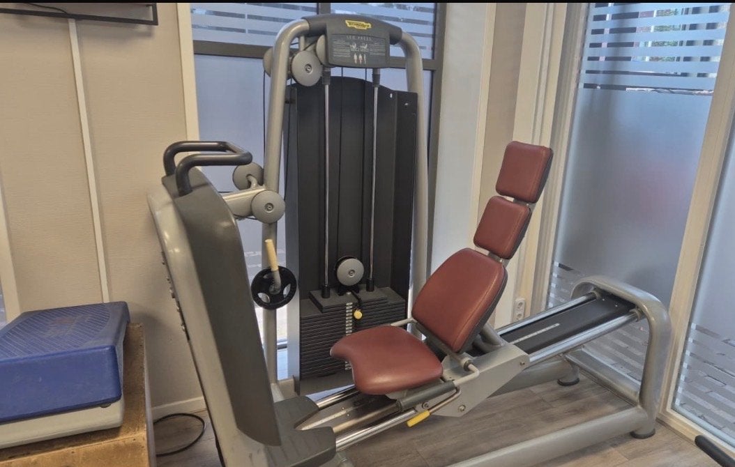 Technogym Selection Leg Press, Ophalen, Gebruikt, Krachtstation, Metaal